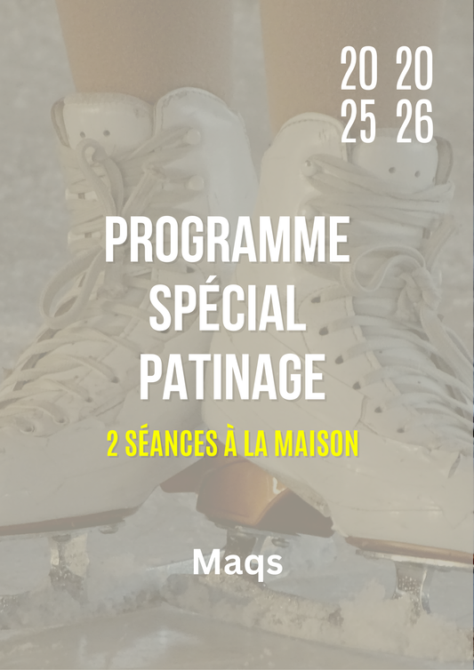 Programme SOL à faire à la maison Spécial patineurs/patineuses débutants/intermédiaires ou Avancer